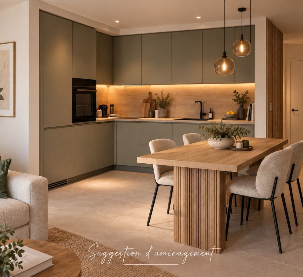 La résidence se compose de 12 logements, allant du T1 au....