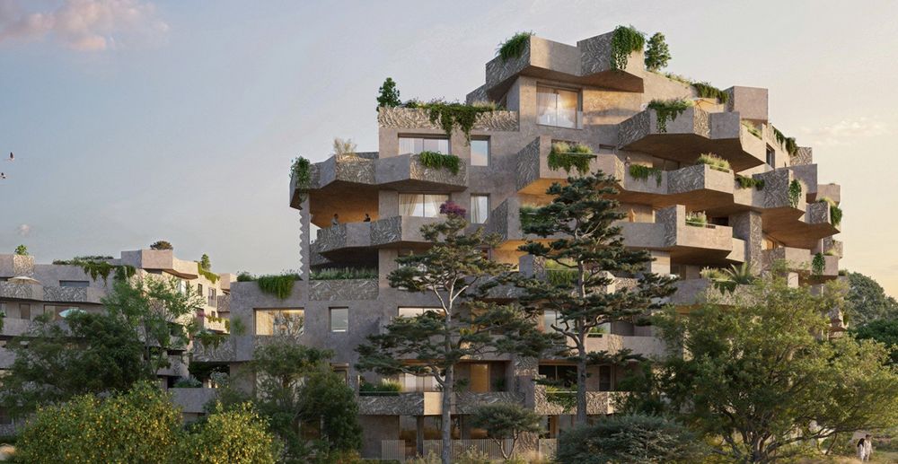 Chaque logement se distingue par une entrée privative pe....