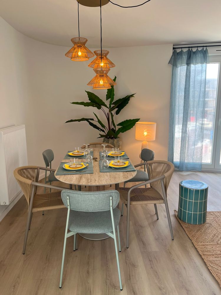 Venez visitez le logement décoré de la résidence Héliant....