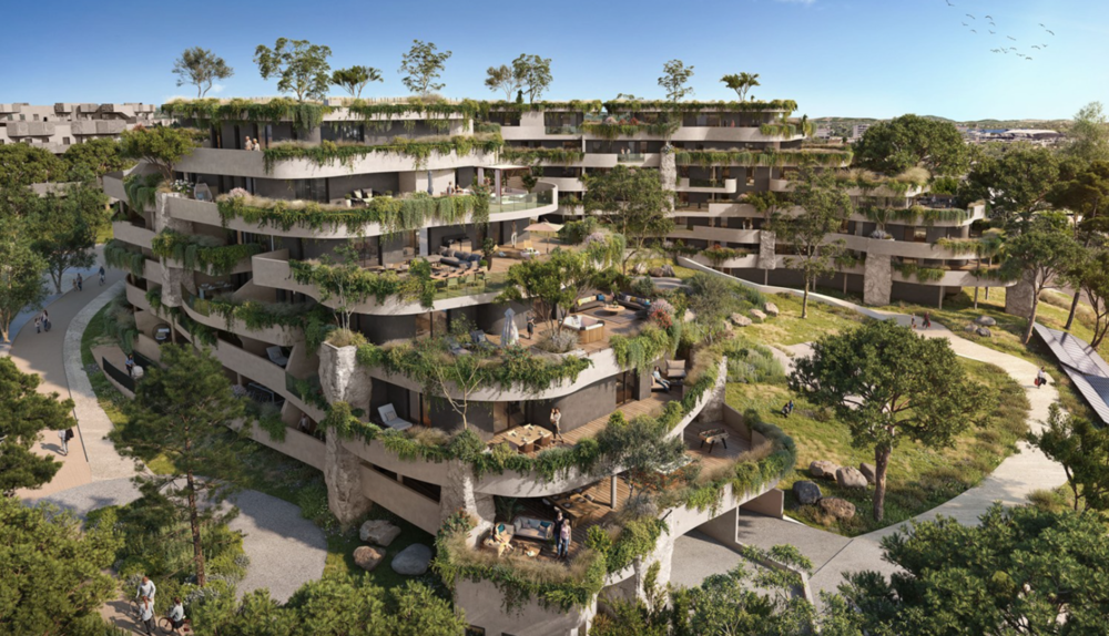 Imaginée par l'architecte de renommée internationale Rud....
