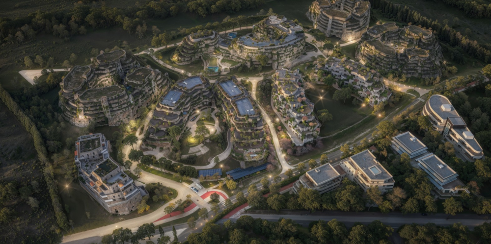 Imaginée par l'architecte de renommée internationale Rud....