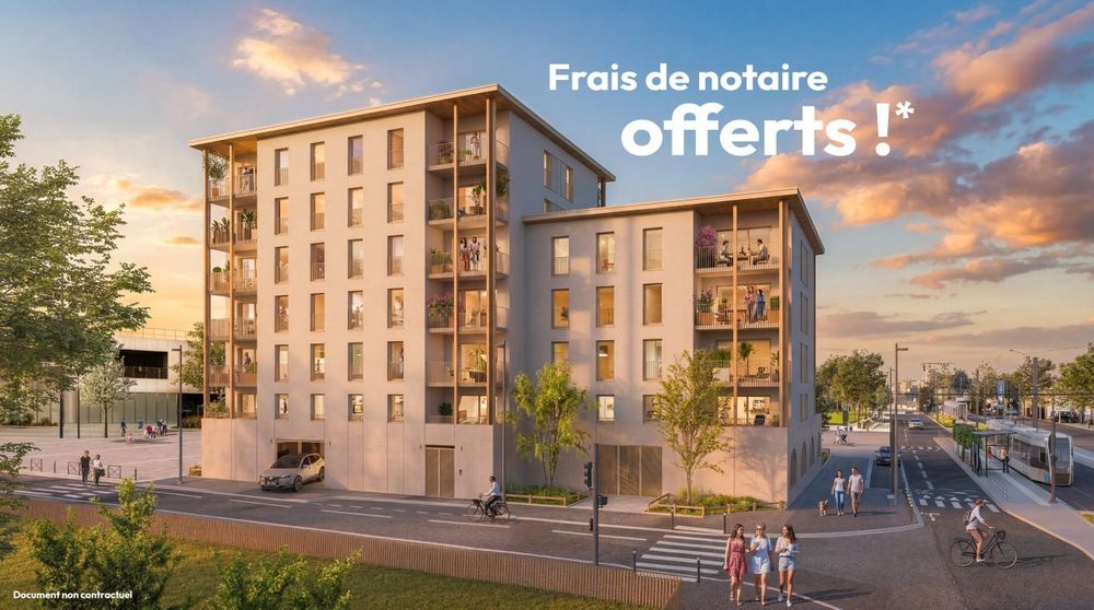 FRAIS DE NOTAIRE OFFERTS ! * *Offre limitée jusqu'au ....