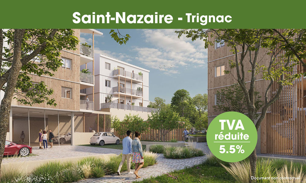 Nouveau à Trignac ! Éclosia, des logements beaux, durabl....