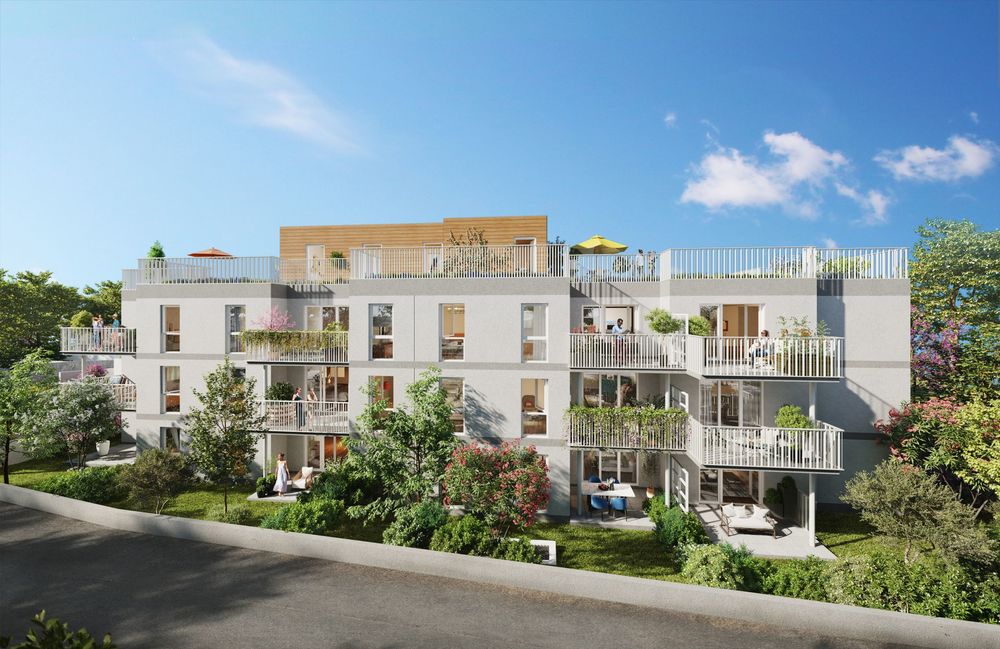 Votre appartement sur le toit 4 ou 5 pièces avec terrass....