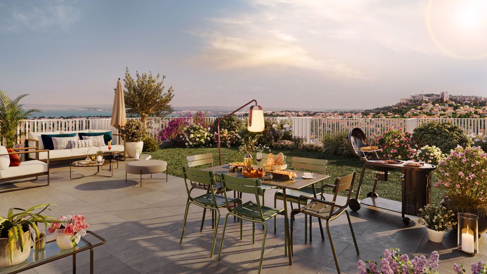 Votre appartement sur le toit 4 ou 5 pièces avec terrass....