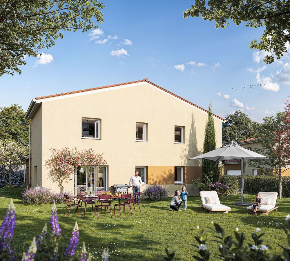 NOUVEAU ! A 30 MINUTES* DU COEUR DE LYON, VOTRE MAISON I....
