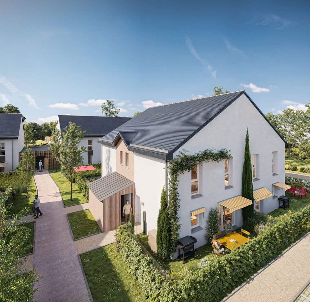 À VERRIÈRES-EN-ANJOU, VOTRE APPARTEMENT-JARDIN 2 OU 3 PI....