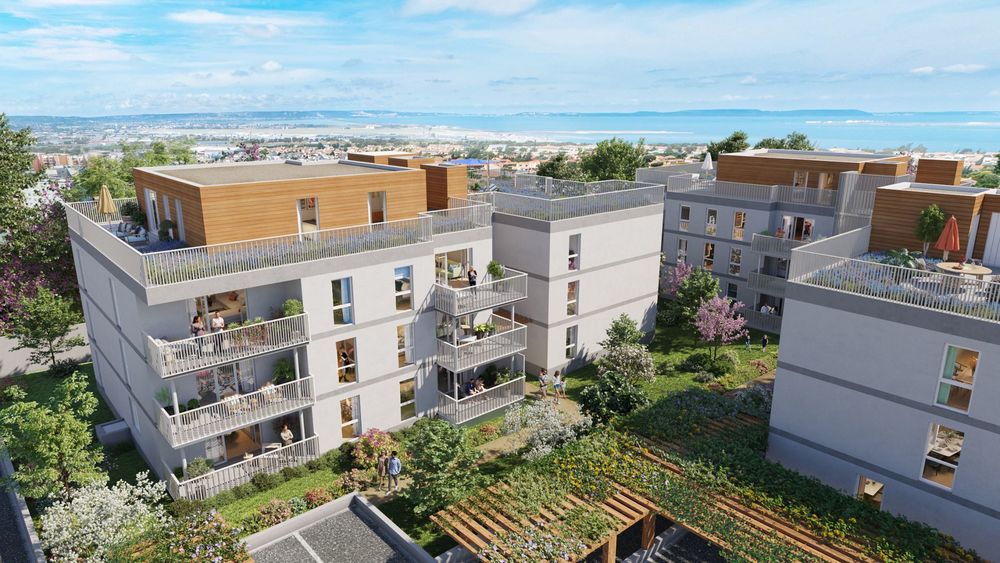 Votre appartement sur le toit 4 ou 5 pièces avec terrass....