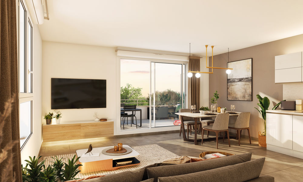 Appartements neufs   V�nissieux (69200)