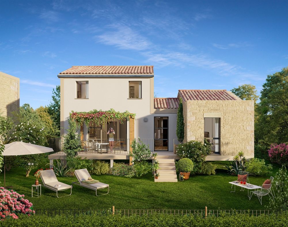 Maisons neuves   Saint-�tienne-du-Gr�s (13103)