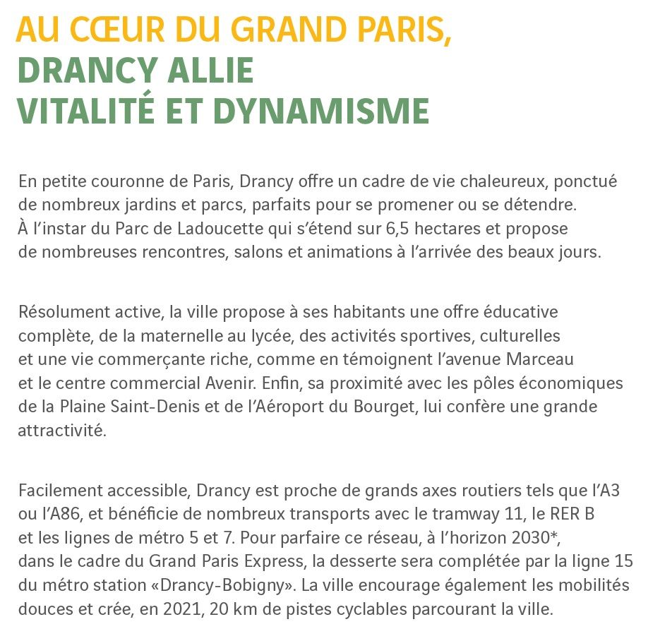 Appartements neufs   Drancy (93700)