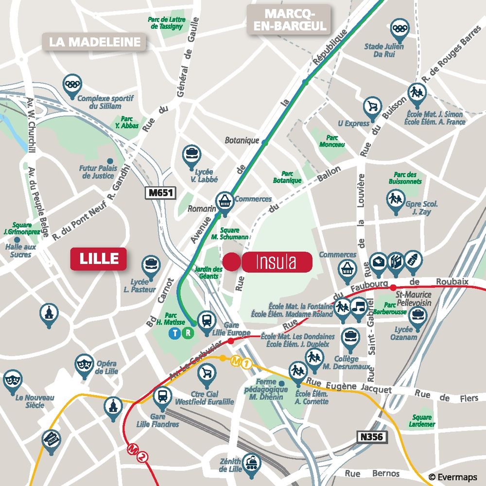 Appartements neufs   Lille (59000)
