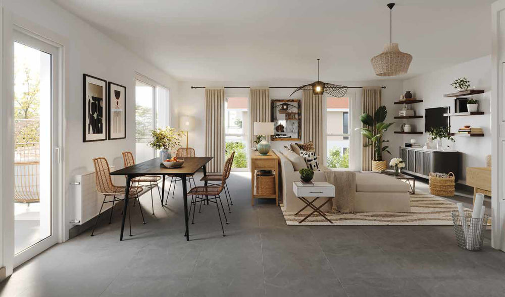 Ce nouveau projet immobilier émerge au coeur d'un enviro....