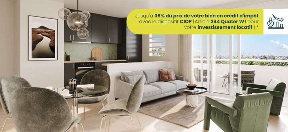 Le programme immobilier neuf s'intègre harmonieusement d....