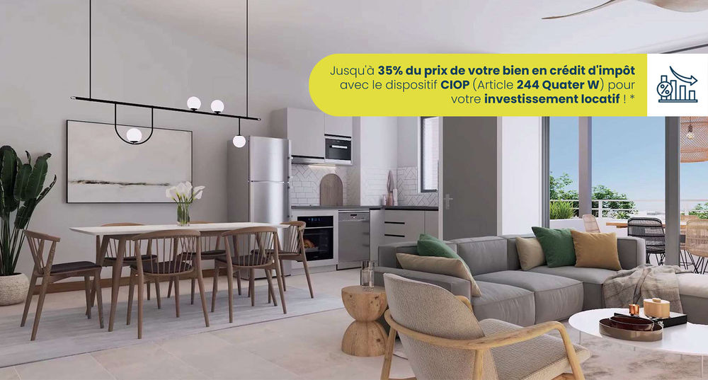 Ce programme immobilier neuf, situé au coeur de Saint-De....