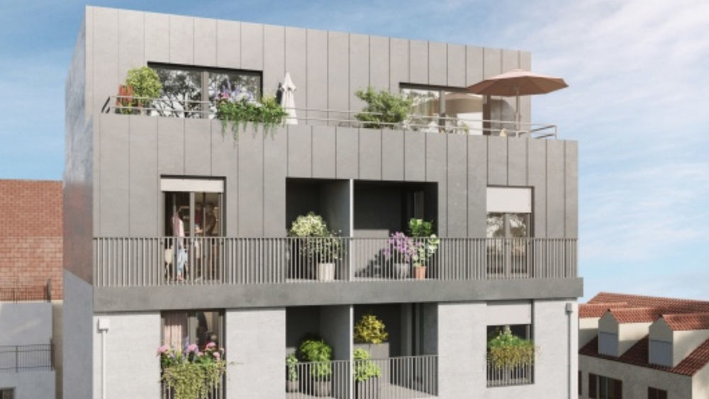 Ce programme immobilier neuf s'implante à Strasbourg, da....