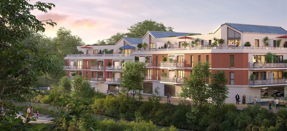 À Déville-lès-Rouen, ce programme immobilier neuf s'inst....