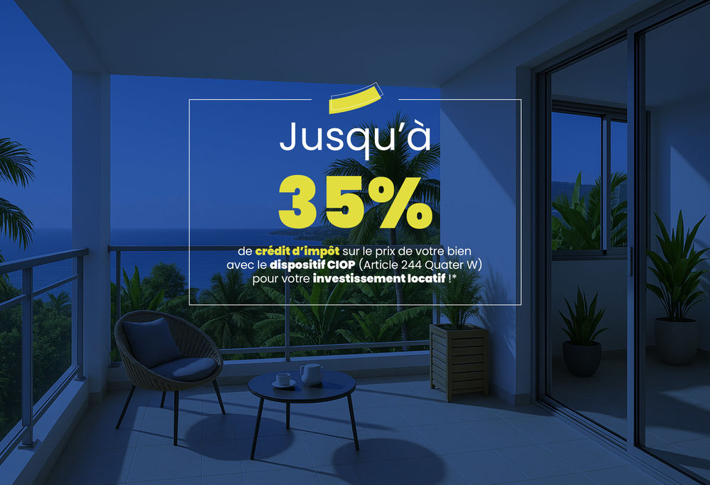 Ce programme immobilier neuf à L'Étang-Salé les Hauts es....