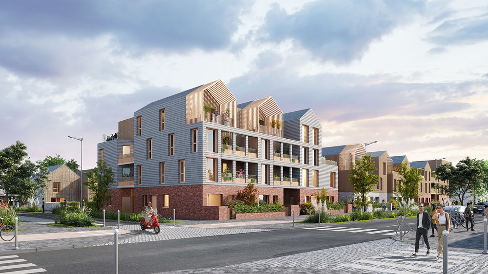 Appartements neufs et Maisons neuves   T�teghem (59229)