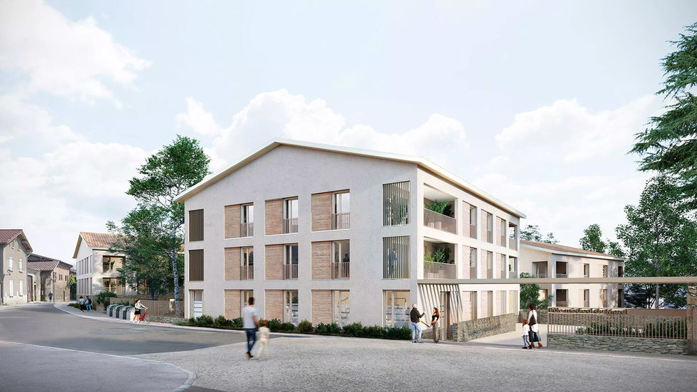 À Communay, à quelques pas du centre-bourg, ce programme....