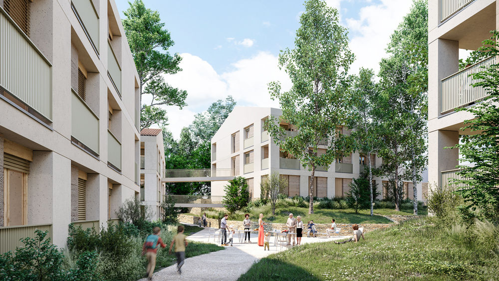 Aux portes de Lyon, ce programme immobilier neuf prend v....