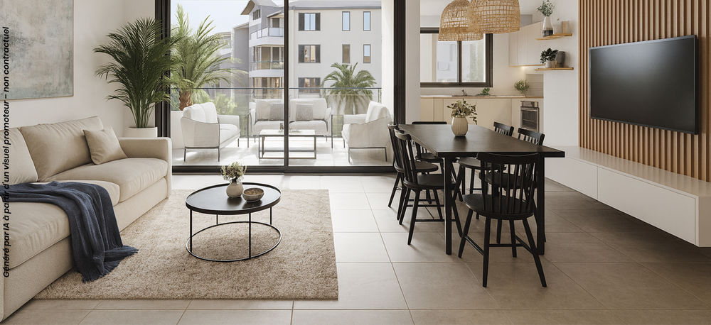 Ce programme immobilier neuf s'installe au coeur de la c....