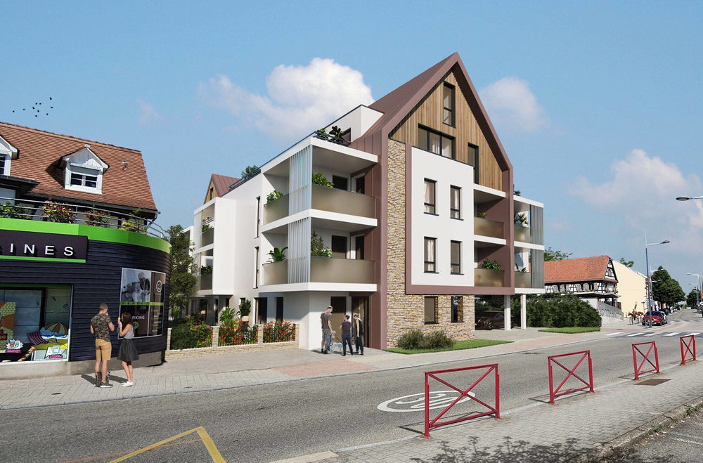 Ce programme immobilier neuf à Eckbolsheim, proche de to....