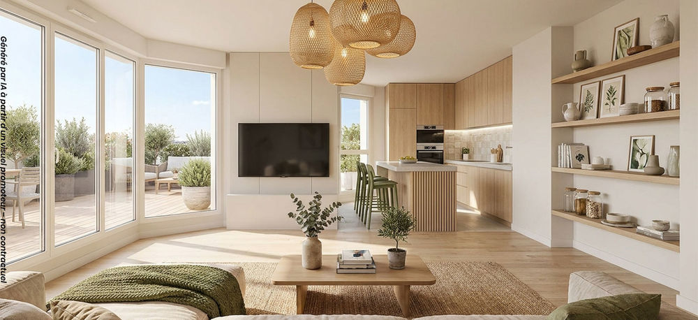 Ce programme immobilier neuf offre un cadre de vie idéal....