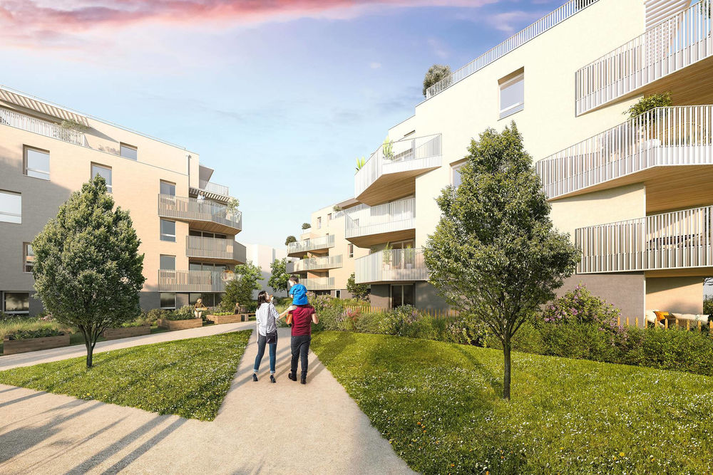 Ce programme immobilier neuf à Ville-la-Grand offre un c....