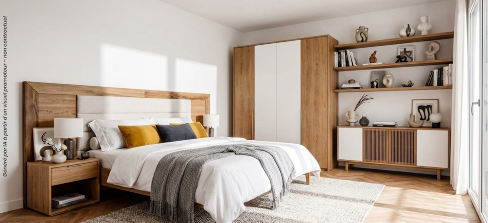 Ce programme immobilier neuf situé à Perrigny-lès-Dijon,....