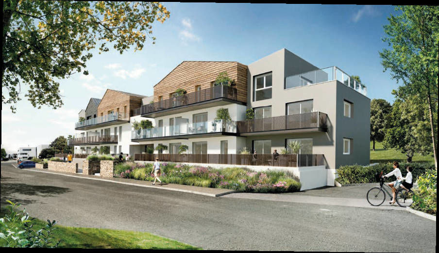 Ce programme immobilier neuf s'installe dans un cadre en....