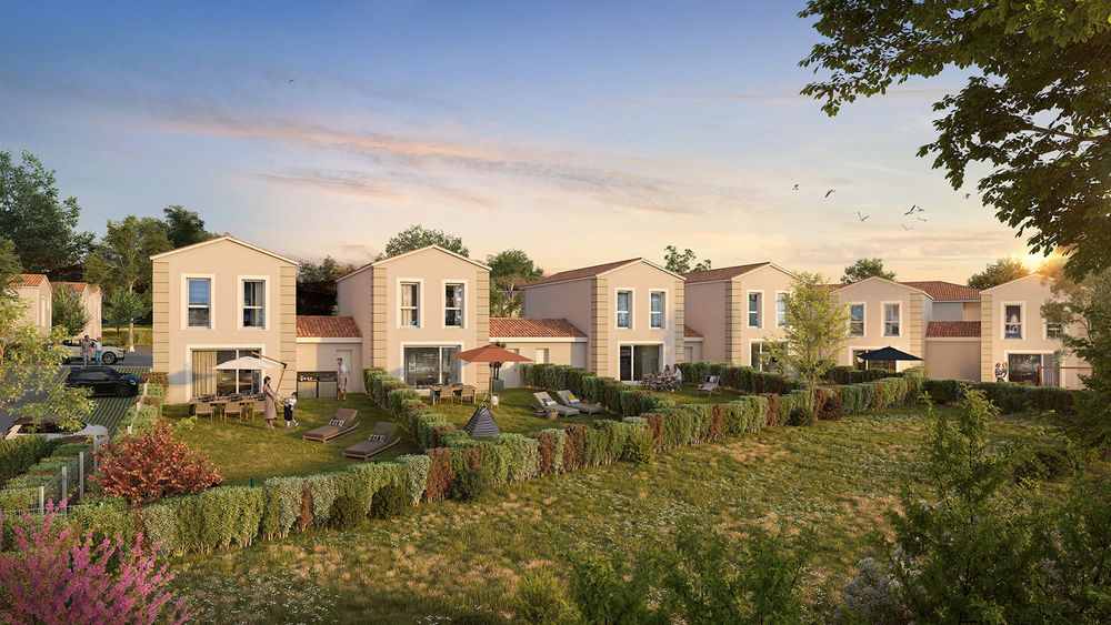 Ce programme immobilier neuf à Cérons offre un cadre de ....