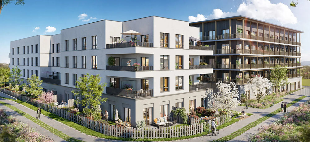 Au coeur de l'écoquartier du Sycomore, à Bussy-Saint-Geo....