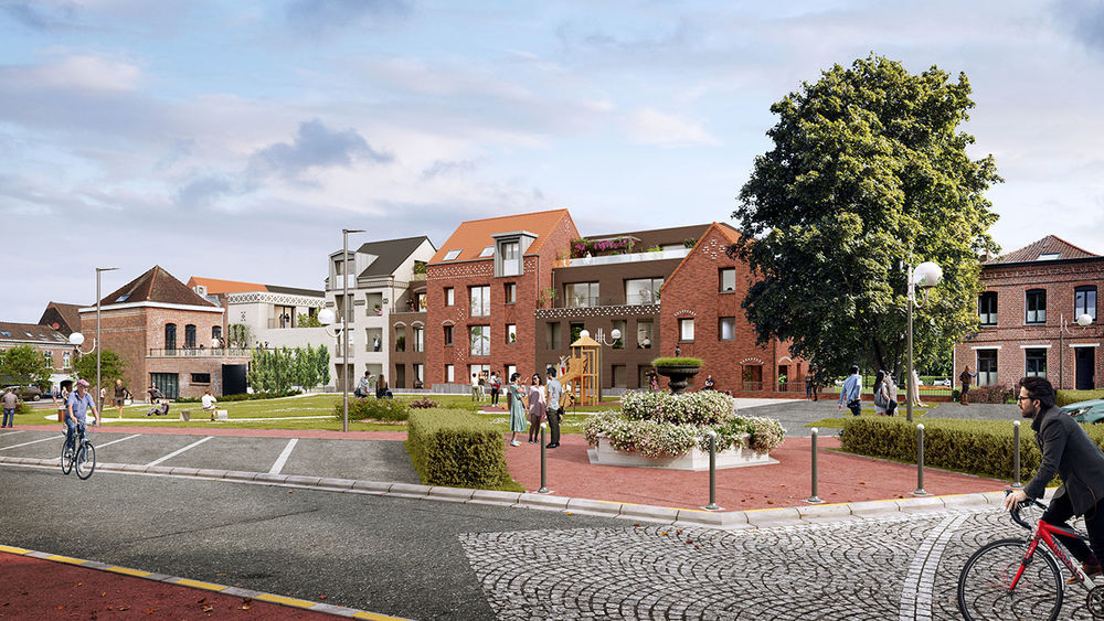 Ce programme immobilier neuf reflète le charme architect....