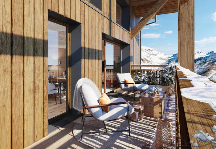 Situé au sein de l'envoûtante Alpe d'Huez, ce tout nouve....