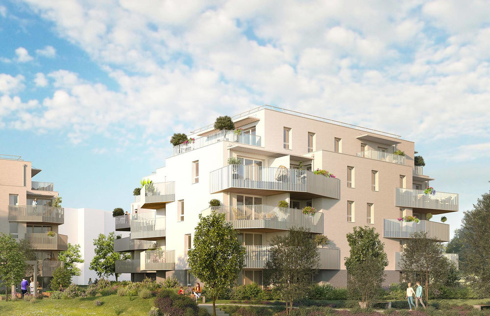 Ce programme immobilier neuf à Ville-la-Grand offre un c....