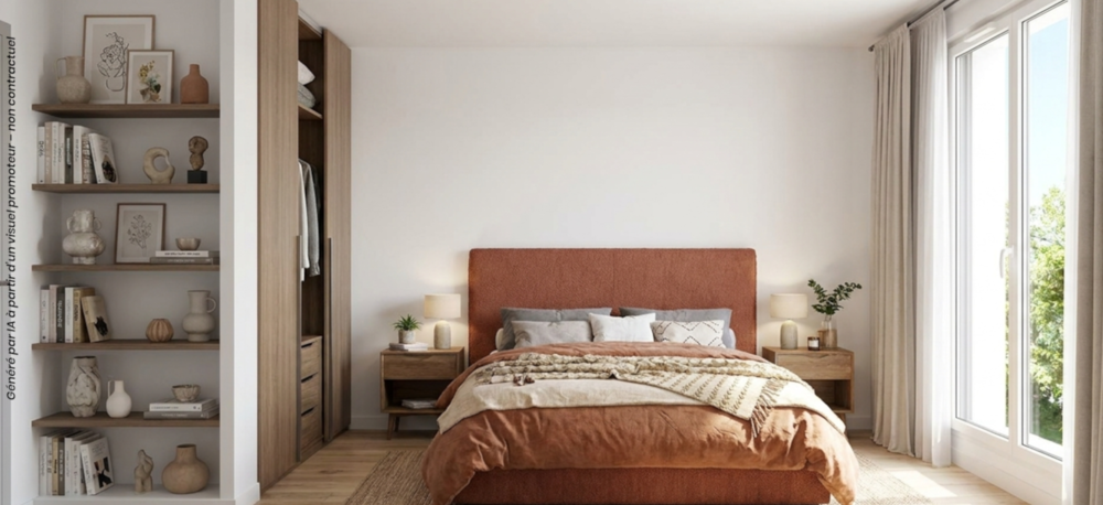Ce programme immobilier neuf s'installe dans un cadre en....