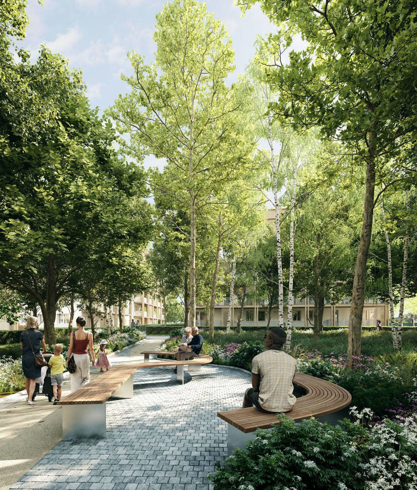 Au coeur du nouveau quartier du Bondon à Vannes, ce prog....
