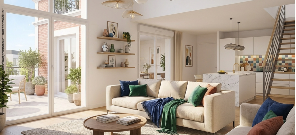 À Neuilly-Plaisance, ce programme immobilier neuf s'inst....