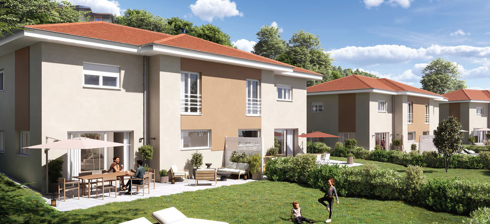 Implanté sur les hauteurs verdoyantes de Monnetier-Morne....