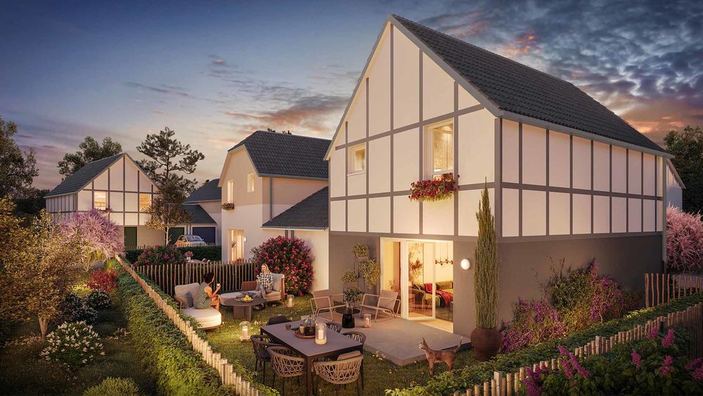 Maisons neuves   Hauteville-sur-Mer (50590)