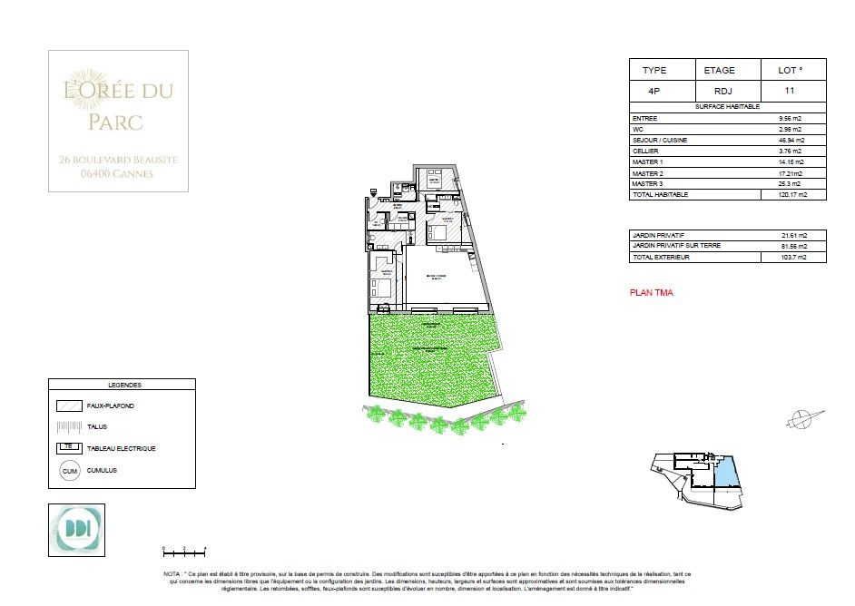 Appartements neufs   Cannes (06400)