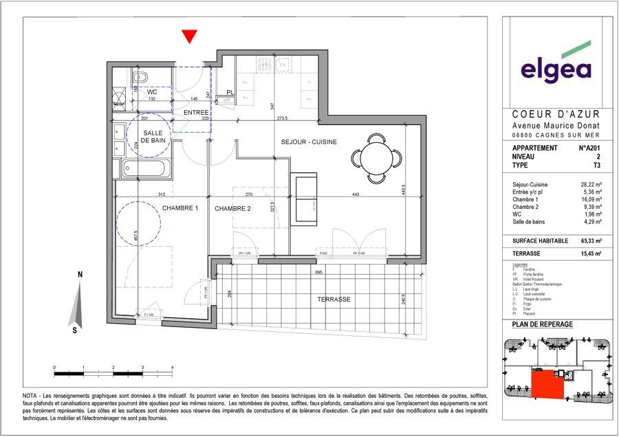 Appartements neufs   Cagnes-sur-Mer (06800)
