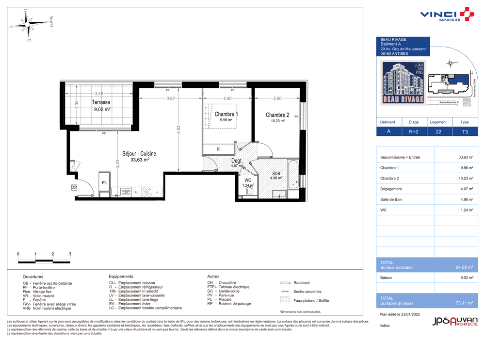Appartements neufs   Antibes (06600)