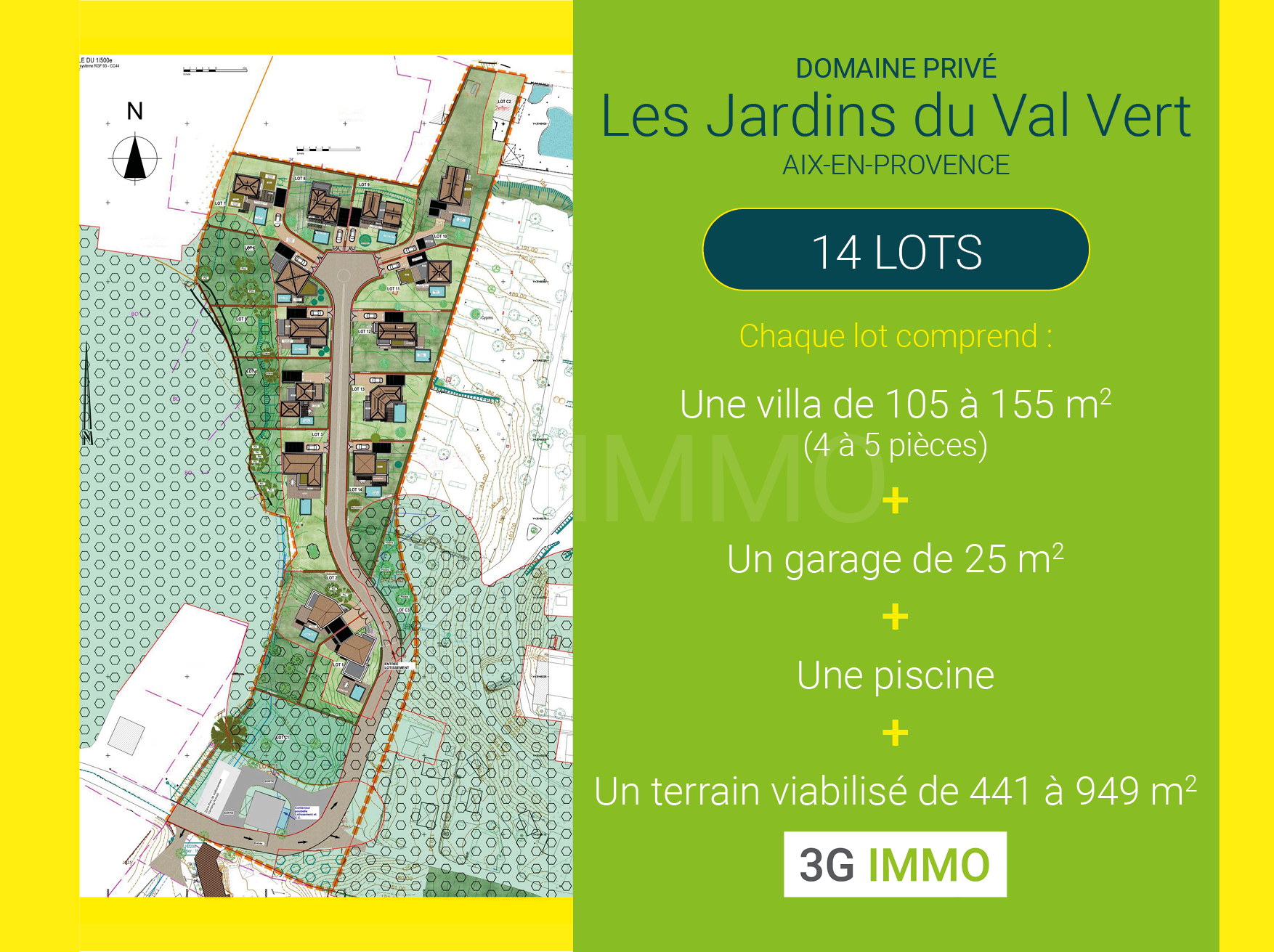 Maisons neuves   Aix-en-Provence (13100)