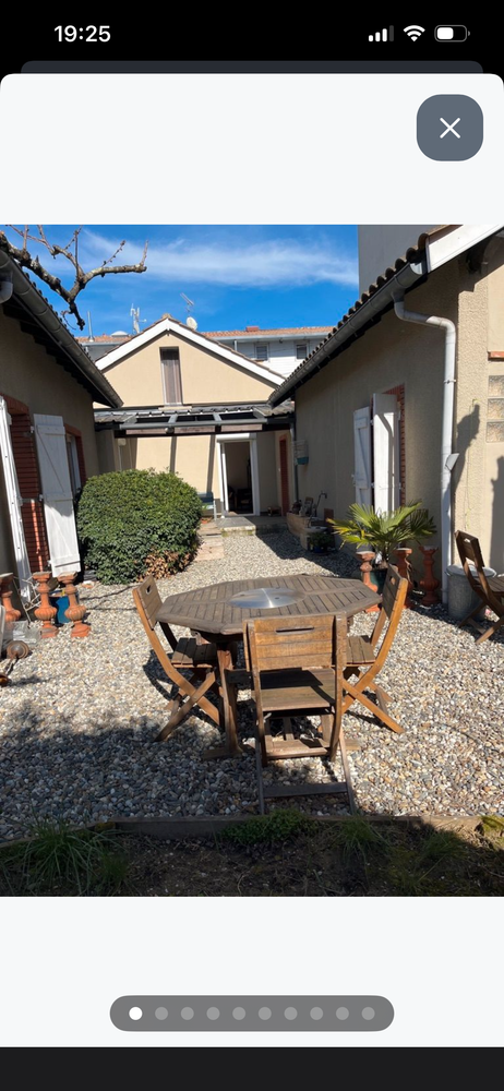 Maison avec jardin au centre ville