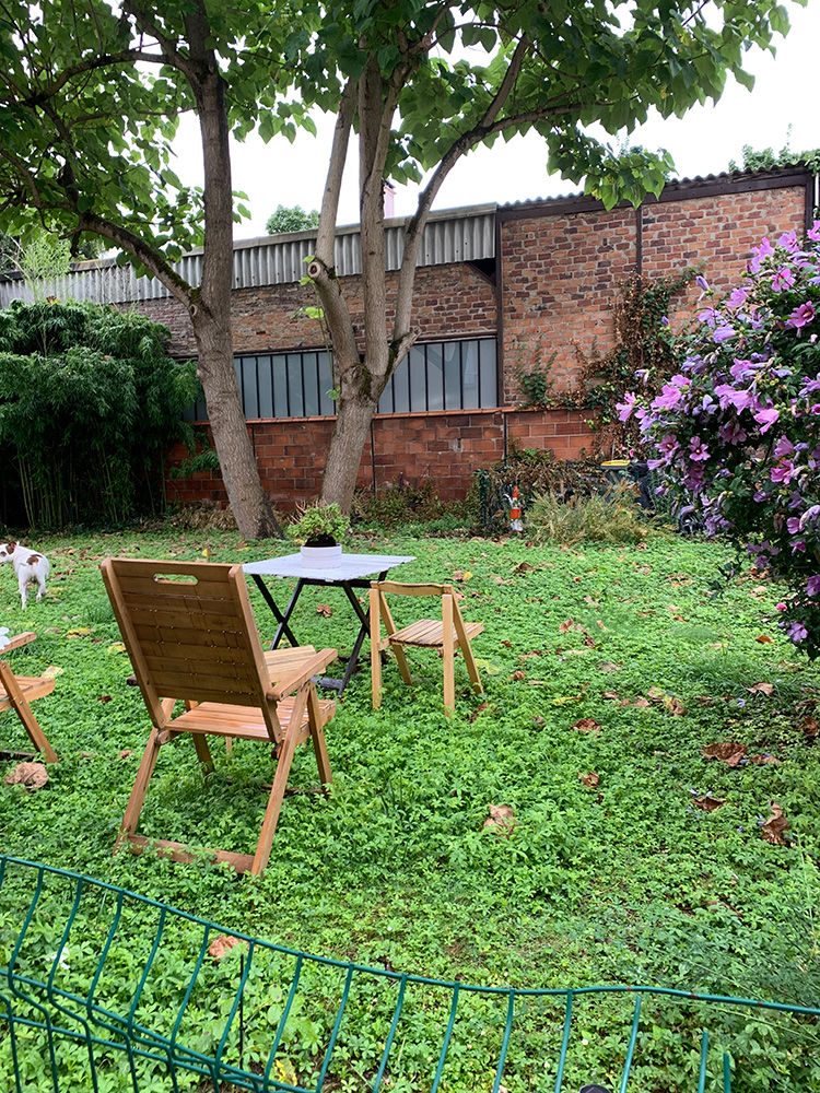 Studio meublé 18 m2 sur jardin