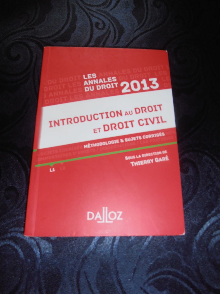Introduction Au Droit Et Droit Civil - 