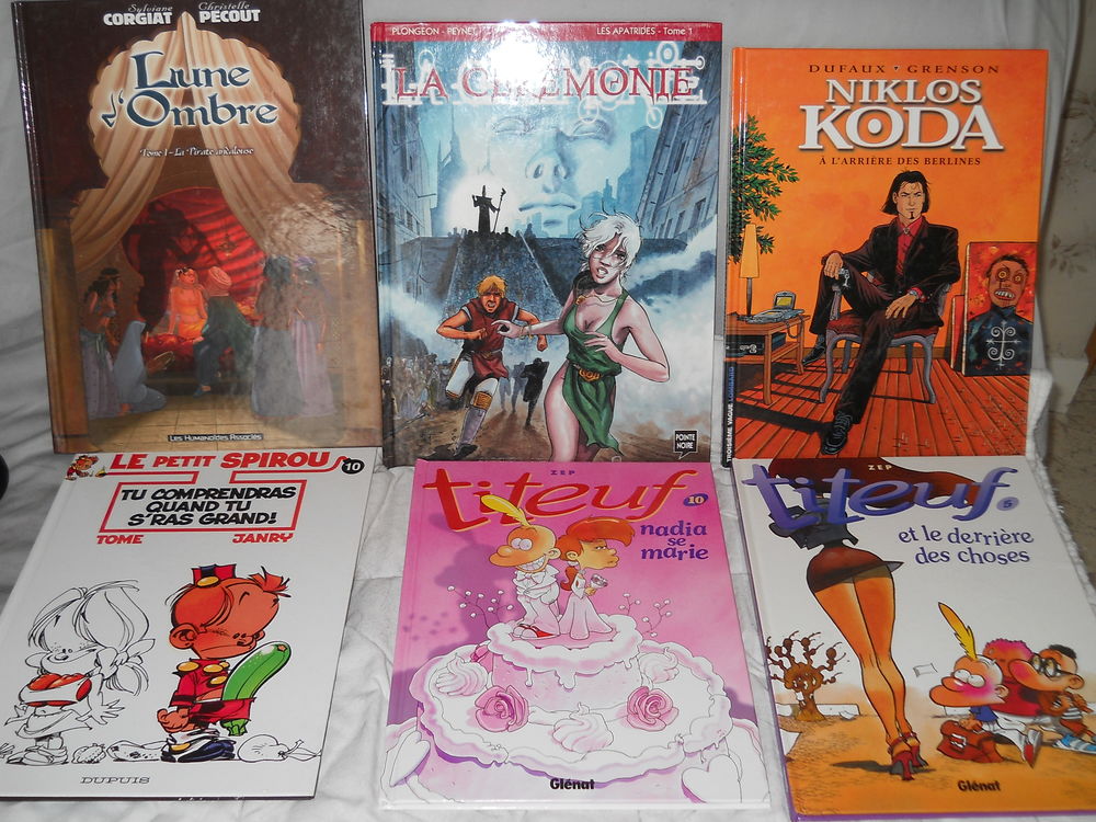 Le lot de 6 BD 30 Beuzeville (27)