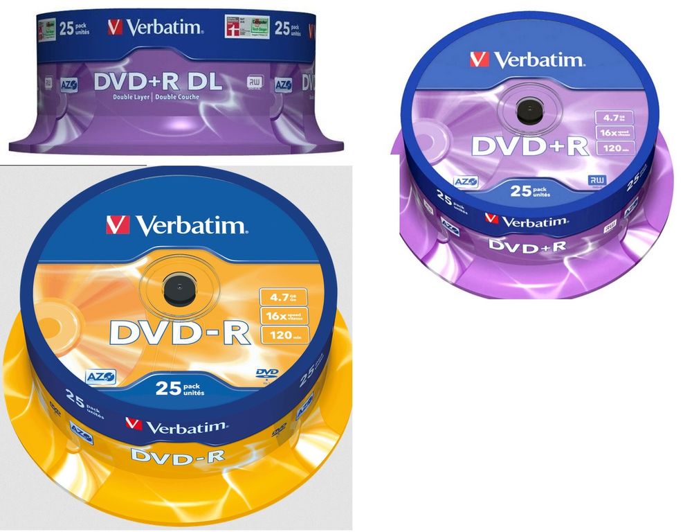 Lot CD-R et DVD-R / DL 10 Beauchamp (95)